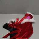 Avidlove Womens Sexy Santa Costume Velvet Romper Christmas Shorts Bodysuit Lingerie with Belt (Medium, Red)