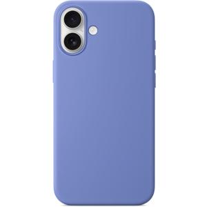 Silicone Case Compatible with Apple iPhone 16 Silicone Case with Magsafe and Camera ControlSoft Slim Back Phone Protection Cover for Women Men (Periwinkle)