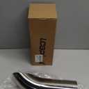 LCGP Turn Down Exhaust Tip 3.5" Inlet, 3.5" Inside Diameter Inlet, 12 Length Stainless Steel Bolt-On Exhaust Pipe