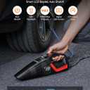AstroAI 4-in-1 V3 Portable Handheld Car Vacuum Cleaner & Tire Inflator, 150 PSI Portable Air Compressor with Digital Dual Values Display, LED Light, 12V DC, 16.4FT Cord for Cars, Bikes, SUVs