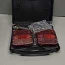 Wireless Trailer Lights Kit Magnetic, LED Wireless Tail Lights for Trailer with Strong Magnet and Rechargeable Battery, IP67 Waterproof, Portable Tow Light Set for Trucks, RVs, Boats, Campers