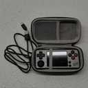 Miyoo A30 Handheld Game Console 2.8 inch Classic System Retro Video Games Consoles Portable Rechargeable Hand Held White 64GB with Case (Gray-64G-CA)