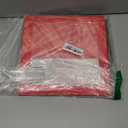 Christmas Decorations Large Red Transparent Light Box, Holiday Party Home Fireplace Decor