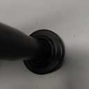 AmazerBath Spring Tension Shower Curtain Rod, 31-75 Inches Heavy Duty Tension Rod Rust Proof Bathroom Curtain Rod, Adjustable No Drill Easy Segmented Installation, Black