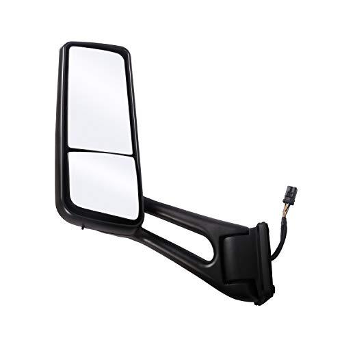 Lynol Driver Left Side Black Housing Power Heated Side Mirror Assembly Replacement With Sensor Compatible With 2012-2020 Peterbilt 579 2014-2020 567