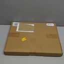 Deep Floating Wall Shelves - 4 Sets of 12 Inch Wide Black Wood Shelves for Bathroom, Bedroom, Kitchen, Living Room