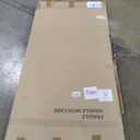 Lumizone Extra Tall Cat Gate 61.02" High Pressure Mounted Extra Wide 46.65"-50.78" (17Sizes) 1.37" Gap No Drilling Auto-Close Tall Pet Gate for Dogs (Black, 46.65"-50.78" W)