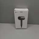 slopehill Professional Ionic Hair Dryer, Powerful 1800W Fast Drying Low Noise Blow Dryer with 2 Concentrator Nozzle 1 Diffuser Attachments for Home Salon Travel (White)