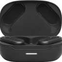 JBL Endurance Peak 3 - Dust and Water Proof (IP68) True Wireless Active Earbuds, JBL Pure Bass Sound, Up to 50 Total Hours of Playback with Speed Charge, Ambient Aware & Talk Thru (Black)