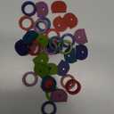 Blulu  Colored Key Covers Caps Tags Covers Set Plastic Key Color Identifier Rings Toppers(Retro Color)