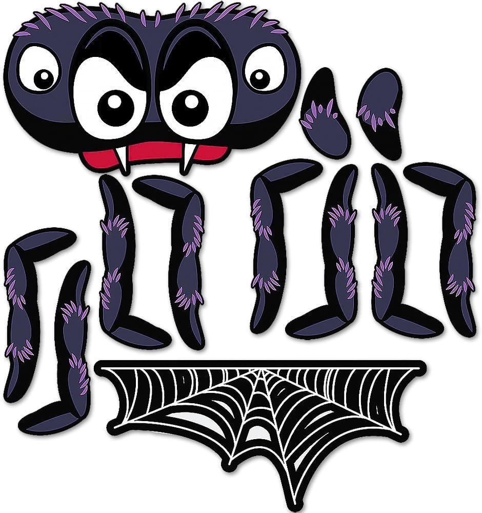 Value Spider Trunk-or-Treat Decorating Kit - 12 Pc