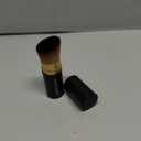 LAURA GELLER NEW YORK Retractable Black Kabuki Brush for Liquid, Cream and Powder Face Makeup With Aluminum Handle