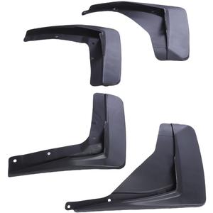 Matybobe Car Mud Flap Set Black ABS Vehicle Front and Rear Mud Splash Guards with Accessories
