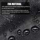 Rain Coats (2 Pack) - Reusable EVA Rain Ponchos For Adults Rain Jackets Raincoats For Men Women (One Size, Black)