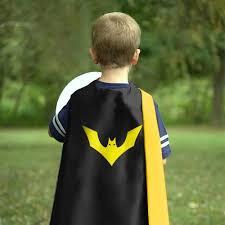 Superhero Capes for Kids Cloak with Mask Halloween Costumes and Party Dress up 2PCS
