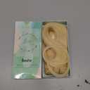 Invisible Human Hair Extensions Sew in Hair Bundles 18 Inch 100 Gram White Blonde Beaded Weft Hair Extensions Human Hair Weft Extensions Thick Sew in Hair Extensions Real Human Hair Full Head Straight (#60)