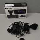 4K Dash Cam Front and Rear Inside, 3 Channel Dash Camera for Cars with 64GB SD Card, 5G WiFi Dash Cam, APP Control, Night Vision, 3" IPS Screen, G-Sensor, Loop Recording, K02 Pro