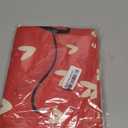 Artoid Mode Red Love Hearts Placemats Set of 4, 12x18 Inch Seasonal Anniversary Holiday Table Mats for Party Kitchen Dining Decoration