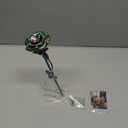 Rose Flower Keepsake Urn for Ashes Sympathy Gift Small Stainless Steel Urn Mini Cremation Urn Keepsake Rose for Sharing Human Ashes-Colorful (Multicolor)
