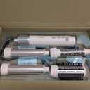 Rotating Hair Dryer Blow Brush, Multi Hot Air Styler Wrap, 105,000 RPM High-Speed Volumizing Spinning Blow Dryer Brush with Auto Curlers, Dry & Smooth & Curl & Volumize All in One