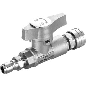 M MINGLE Ball Valve Pressure Washer, 3/8" Quick Connect Ball Valve for Power Washer Hose, 5000 PSI