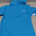 Columbia Kids' PFG Solar Stream Hoodie (Medium, Ocean Blue)
