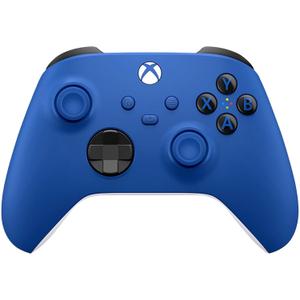Xbox Wireless Gaming Controller | Shock Blue | Console, PC, & Android | Textured Grip | Wireless, Bluetooth, USB-C Connectivity