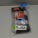 Hanes Men's Underwear Boxer Briefs Pack, Cool & Breathable Cotton Moisture-Wicking Underwear for Men, No Ride Up (Large, Black/Gray - 5 Pack)