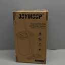 JOYMOOP Microfiber Flat Mop and Bucket System, Mops for Floor Cleaning and Wall Cleaner, Hardwood, Tile, Laminate, Vinyl Floors, Smooth Walls, and Glass Windows - 50" Flat Mop+1 Microfiber Pad[White]