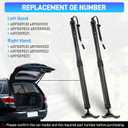 Power Liftgate Struts Compatible with Toyota Highlander 2014-2019, Rear Hatch Lift Struts Replaces #6891009130 6891009120, Trunk Tailgate Shock Support, Complete 2-Piece Set for Left and Right