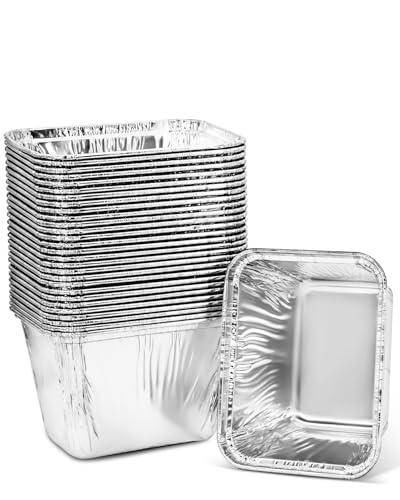 Matchwaves Grease Cup Liners for Pit Boss 2/3/4/5 Burner Griddle, Drip Pan Liner for Blue Rhino Razor GGC1643M/GGC2241M & Country Smokers, 5.2" x 3.5", 20Pcs