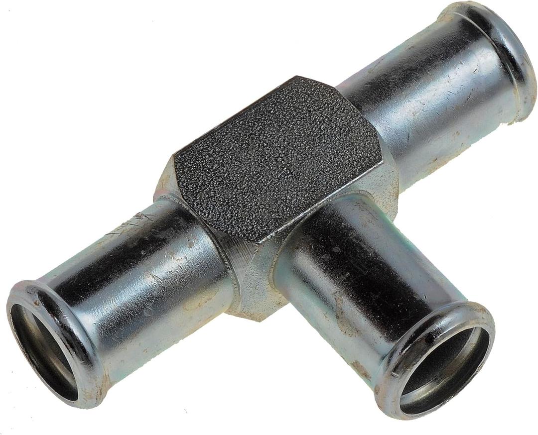 Dorman 56387 5/8 X 5/8 X 5/8 In. Metal Universal Heater Hose Tee Universal Fit