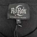 Ro Rox Fox Cardigan - Embroidered Ivy Knit Jumper Nature Inspired Retro Knitwear XL
