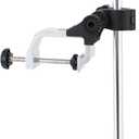 Telescopic Portable Fish Finder Mount, Upgraded Version Transducer Pole Mount with 360 Degree Adjustable Large 3.31inch Clamp Opening for Boats, Canoes, and Kayaks