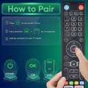 Replacement Voice Remote for vSeeBox V3 Pro,Control Compatible with V5 Pro / V3 Plus/V3/ V2 /V1 Max/Elite/Max
