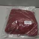 Little Bitty Girls Long Sleeve A-Line Tulle Princess Dress, Midi Length Casual Party Ribbed Knit Top Tulle Skirt 4-13 Years (3T, Crimson Red)