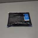 NORTHYARD Men's Cotton Shirts Heavyweight Short Sleeve Casual T-Shirts with Chest Pocket Work Wear (Black, XL)