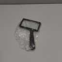 Jumbo Rectangular Handheld Magnifying Glass (3X Magnification)  Scratch Resistant Glass Lens - Large Horizontal Viewing Area