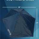 Sport-Brella Versa-Brella SPF 50+ Adjustable Umbrella with Universal Clamp
