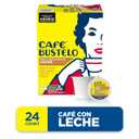 Caf Bustelo Sweet & Creamy Caf con Leche Coffee Drink, Keurig K-Cup Pods, 24 Count Box (EXP 12/07/26)