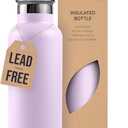 Bambaw Insulated 24oz Stainless Steel Water Bottle - Lavender Haze