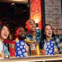 Zonon 30 Pack Baseball Goodie Gift Bags Party Treat Favor Blue Baseball Snack Paper Bags for Team Sports Theme Birthday Party Decor Game Celebration