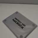 Compatible with MacBook Air 13 inch Case M4 M3 M2 2025-2022, Release Model A3240 A3113 A2681, [Anti-Crack Upgrade] Protective Hard Shell Laptop Cover for MacBook Air 13.6 inch  Space Black