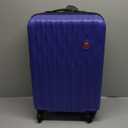 SwissGear 8018 Hardside Expandable Luggage with Spinner Wheels, Blue Violet, Carry-On 20-Inch
