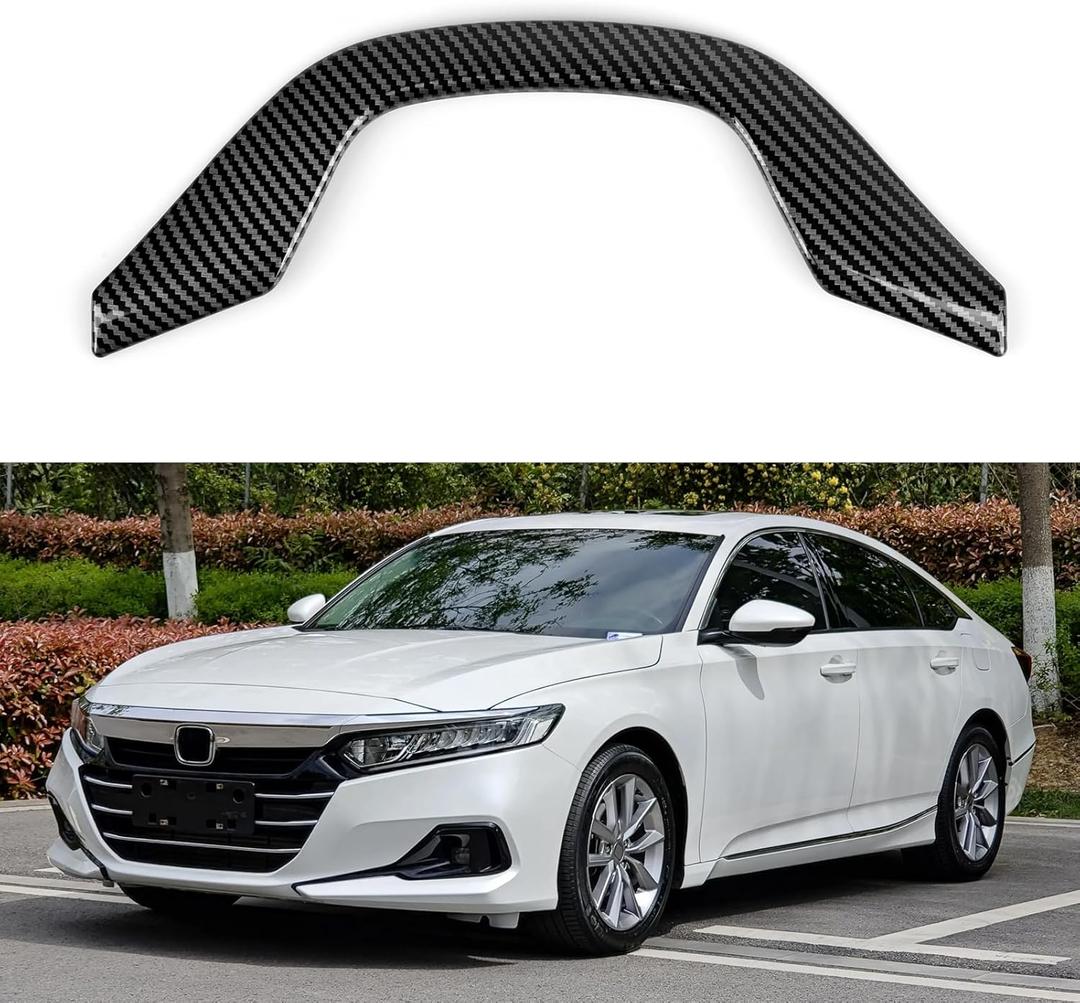 for Honda Accord 2018 2019 2020 2021 2022 10th Gen Accessories Car Decals ABS Carbon Fiber Stickers