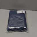 NICETOWN Kitchen Curtains, Short Blackout Curtains & Drapes, Thermal Insulated Blackout Curtain Panels for Kids Room, Play Room (Navy, 34" Wide by 54" Long, 2 PCs)