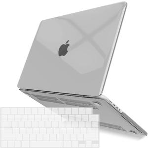 IBENZER Compatible with MacBook Pro 16 Inch Case 2026 2025 2024 2023 2022 M4 M3 M2 M1 A3403 A3186 A2991 A2780 A2485 Pro Max for Mac Pro 16,HardshellCase&KeyboardCover,Crystal Clear, T16X-CYCL+1