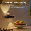 L LOHAS LED Night Light, Night Lights Plug into Wall, Auto Light Sensor 180 Rotating[2-Pack], Brightness Adjustable 0-100Lm, Soft White 3000K, Modern Nightlights for Bathroom, Hallway