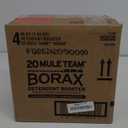 20 Mule Team All Natural Borax Detergent Booster & Multi-Purpose Household Cleaner, 65 Ounce, 4 Count