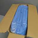 Amazon Basics 5-Piece Microfiber Kid's Bed-in-a-Bag Bedding Set, Twin, Blue, Solid